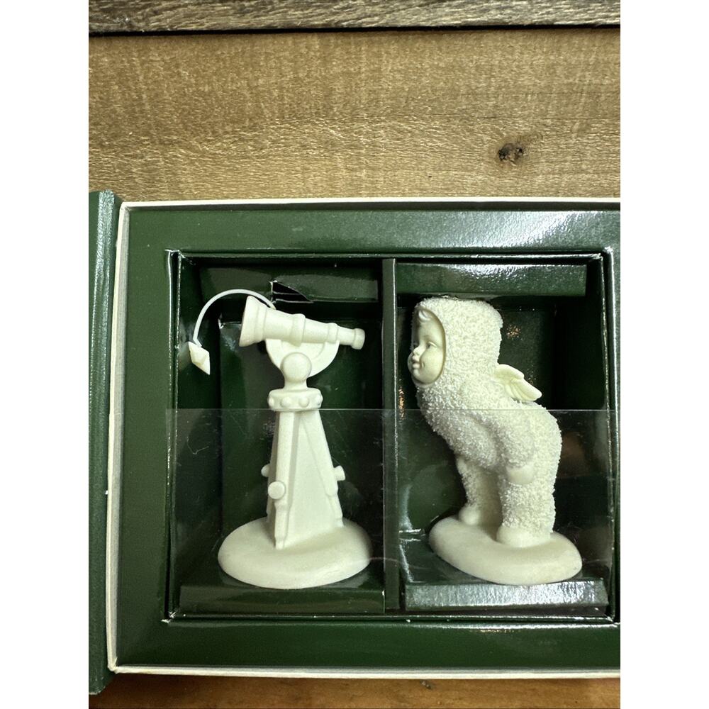Dept 56 Snowbabies Winter Tales “I See You!” Set of 2 In Box
